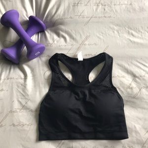 Black Woman’s Sports Bra